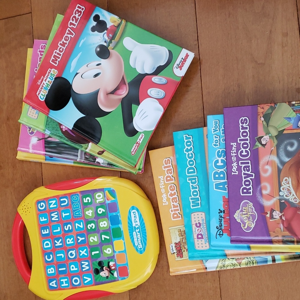 Disney Jr My First Smartpad and Books